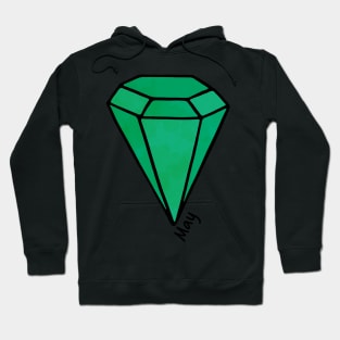 May Emerald Birthstone Hoodie